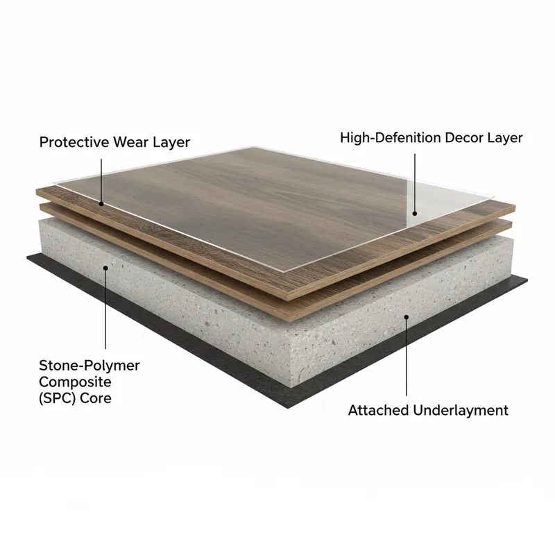 Anatomy of an Adamantine Waterproof Plank