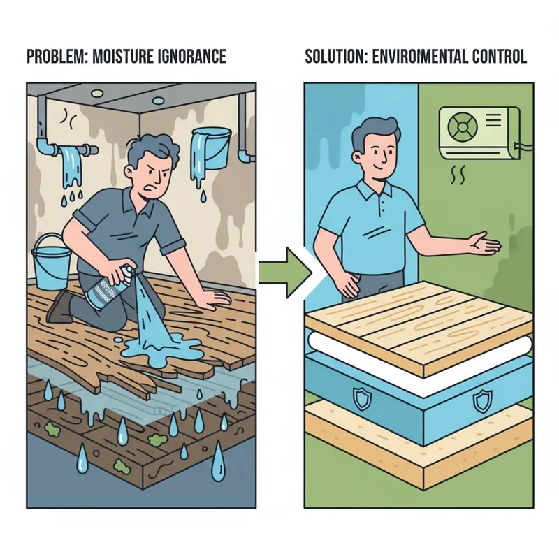 Adamantine Flooring & Beyond: The Systems-Based Guide to Humidity-Resistant and Moisture-Proof Floors