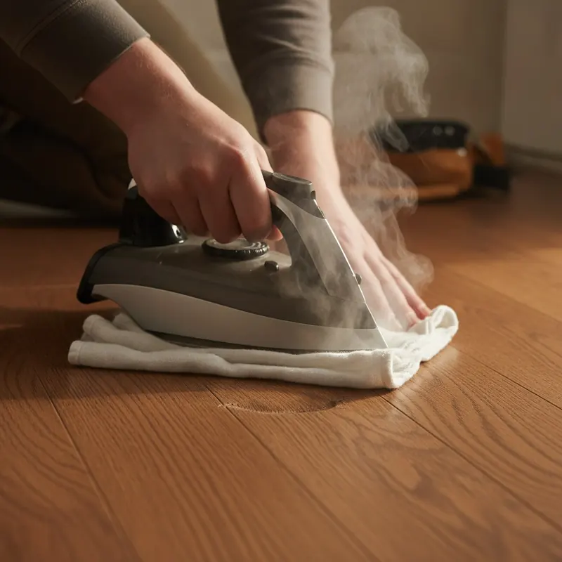 DIY Hardwood Dent Repair with Steam