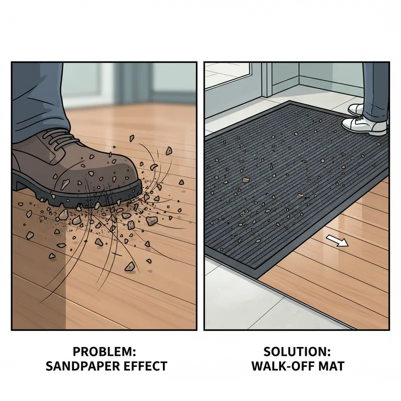 Defeating the Sandpaper Effect with Preventative Mats