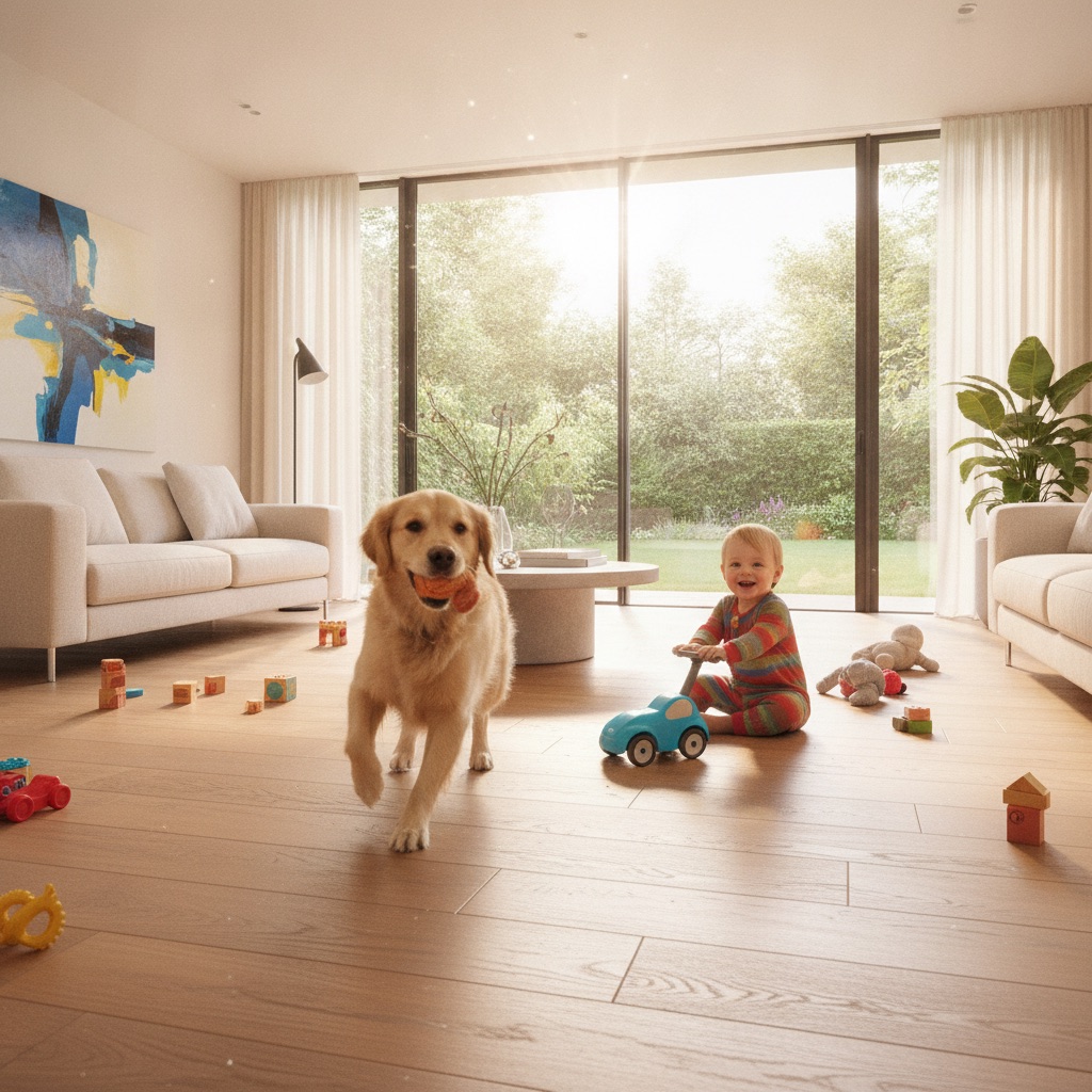 Adamantine Flooring: The Ultimate Durability Guide for High-Traffic Homes