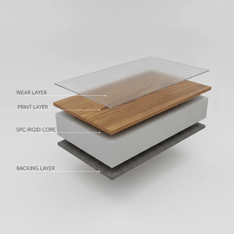 The Anatomy of Luxury Vinyl Plank Flooring