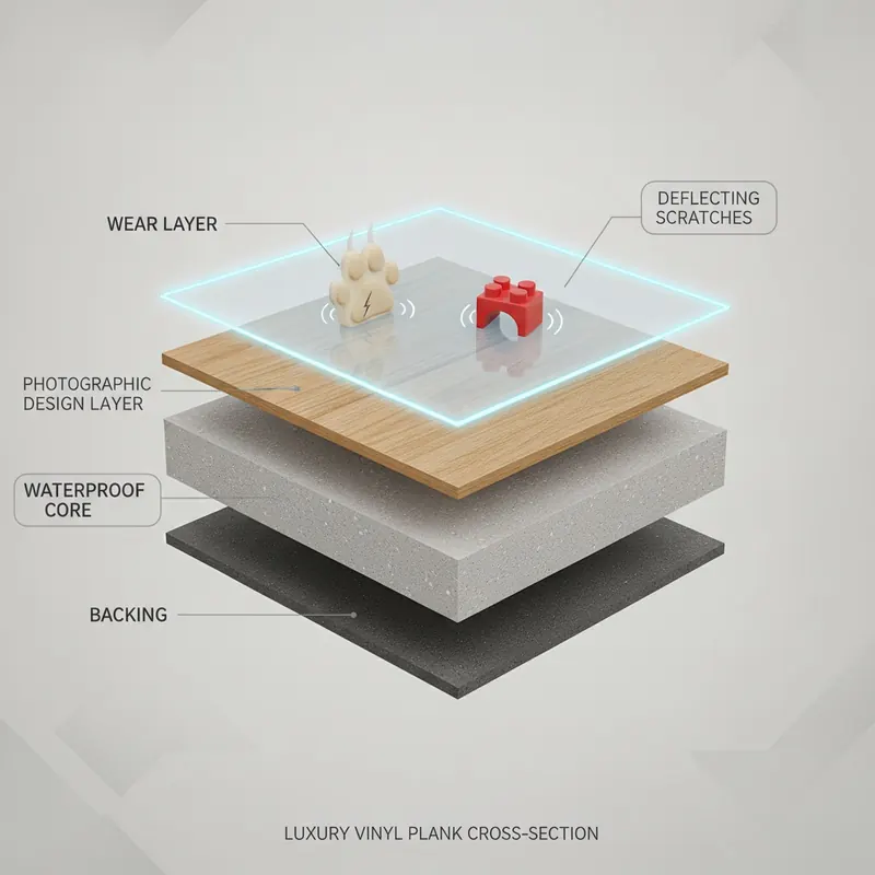 Adamantine Durability: The Ultimate Science-Backed Guide to Wear-Resistant Flooring