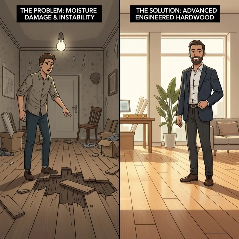 Adamantine & Engineered Flooring: The Architect’s Blueprint to Prevent Gapping and Warping