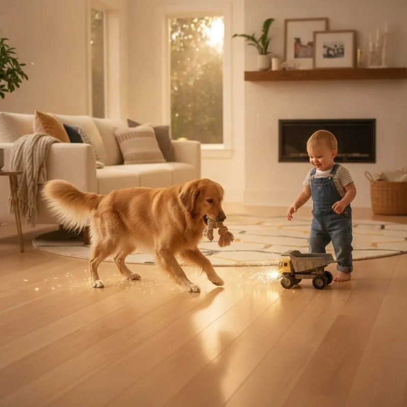 Adamantine Flooring: The Real-World Guide to Indestructible Floors for Kids & Pets