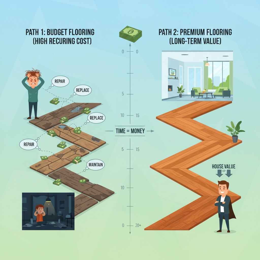 The Long-Term Economics of Premium Flooring
