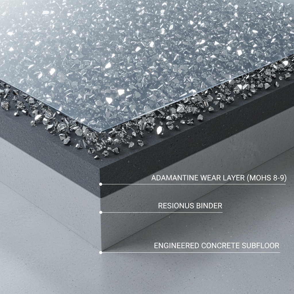 Adamantine Flooring: The Engineering Guide to Unyielding Stability & Lifelong Durability
