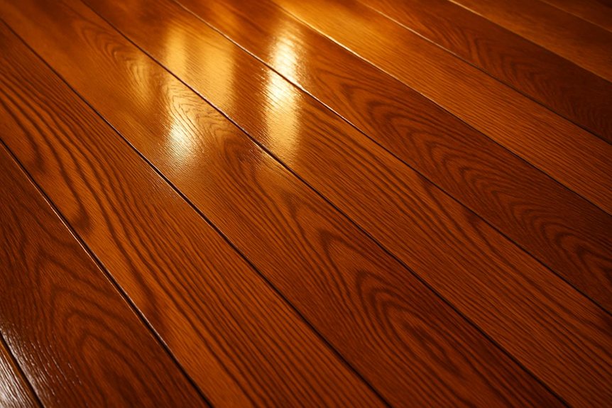 durable hardwood finish option