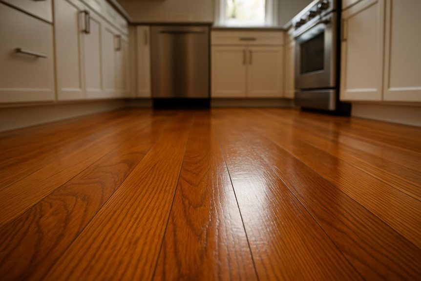 durable hardwood kitchen finishes