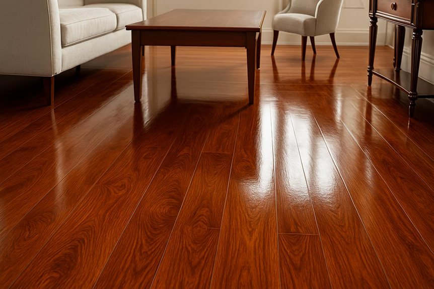 durable showroom hardwood flooring