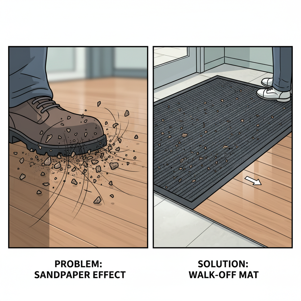 Defeating the Sandpaper Effect with Preventative Mats Defeating the Sandpaper Effect with Preventative Mats