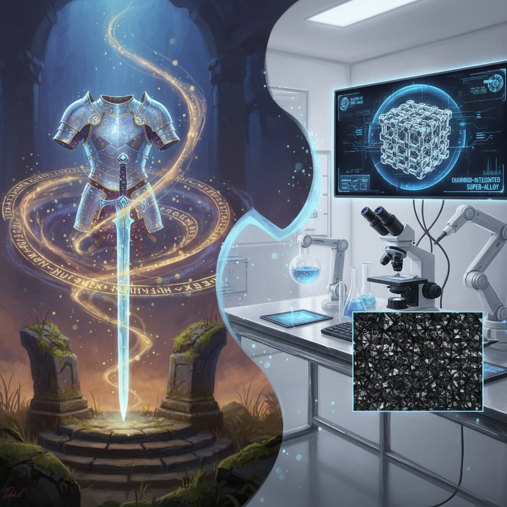 From Myth to Adamantine Material Science